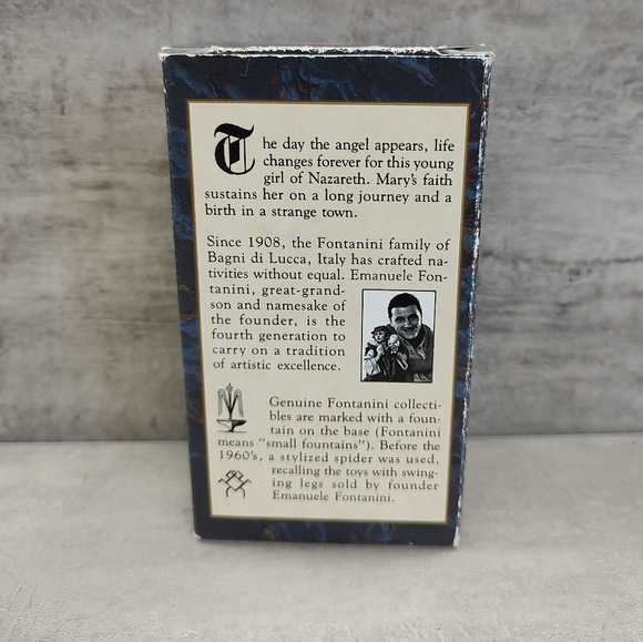 Fontanini Roman Mary Heirloom Nativity 1991 Christmas Holiday 5" Figurine Signed - Picture 3 of 12